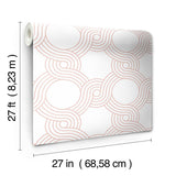 Wallpaper The Twist Wallpaper // Pink