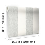 Wallpaper Thread Stripe Wallpaper // Black