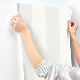 Wallpaper Thread Stripe Wallpaper // Blue