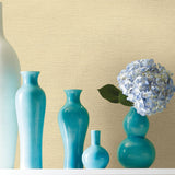 Wallpaper Tight Linen Paintable Wallpaper // White