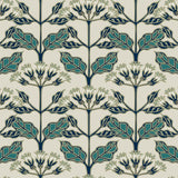 Wallpaper Tracery Blooms Wallpaper // Beige Metallic