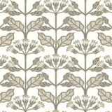 Wallpaper Tracery Blooms Wallpaper // White