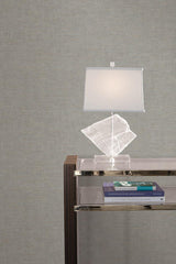 Wallpaper Trapunto Texture Wallpaper // Blue