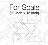 Wallpaper Triangulation Peel & Stick Wallpaper // Black & White