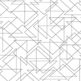 Wallpaper Triangulation Peel & Stick Wallpaper // Black & White