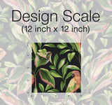 Wallpaper Tropical Love Birds Wallpaper // Black