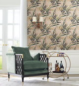 Wallpaper Tropical Paradise Wallpaper // Blush