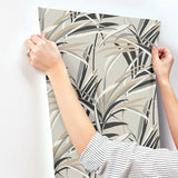 Wallpaper Tropical Paradise Wallpaper // Taupe