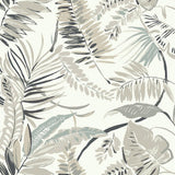 Wallpaper Tropical Toss Wallpaper // White