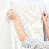 Wallpaper Twisted Tailor Wallpaper // Gold