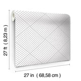 Wallpaper Twisted Tailor Wallpaper // White