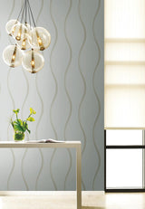 Wallpaper Unfurl Wallpaper // Blue