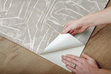 Wallpaper Urban Chalk Peel & Stick Wallpaper // Grey
