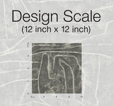 Wallpaper Urban Chalk Peel & Stick Wallpaper // Grey