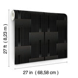 Wallpaper Vanishing Wallpaper // Black & Copper