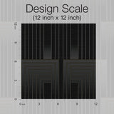 Wallpaper Vanishing Wallpaper // Black & Copper