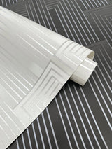 Wallpaper Vanishing Wallpaper // Black & Copper