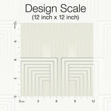 Wallpaper Vanishing Wallpaper // Dusty Blue & Silver