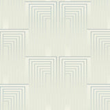 Wallpaper Vanishing Wallpaper // Dusty Blue & Silver