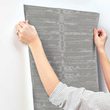 Wallpaper Velveteen Wallpaper // Grey & Neutral