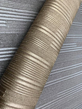 Wallpaper Vertical Plumb Wallpaper // Soft Gold Metallic