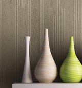 Wallpaper Vertical Plumb Wallpaper // Soft Gold Metallic