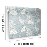 Wallpaper Vinca Wallpaper // Blue