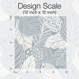 Wallpaper Vinca Wallpaper // Blue