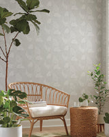 Wallpaper Vinca Wallpaper // Grey