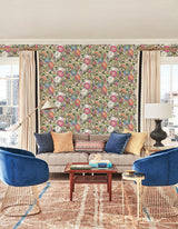 Wallpaper Vincent Poppies Wallpaper // Purple