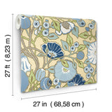 Wallpaper Vincent Poppies Wallpaper // Sunflower