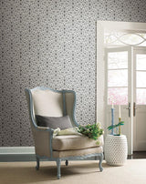 Wallpaper Vintage Blooms Wallpaper // Grey