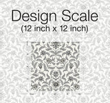 Wallpaper Vintage Blooms Wallpaper // Grey