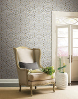 Wallpaper Vintage Blooms Wallpaper // Yellow
