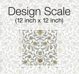 Wallpaper Vintage Blooms Wallpaper // Yellow