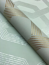 Wallpaper Viva Lounge Wallpaper // Gold Metallic