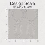 Wallpaper Viva Lounge Wallpaper // Silver Metallic