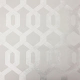 Wallpaper Viva Lounge Wallpaper // Silver Metallic