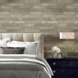 Wallpaper Warehouse Planks Peel & Stick Wallpaper // Brown