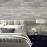 Wallpaper Warehouse Planks Peel & Stick Wallpaper // Grey