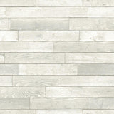 Wallpaper Warehouse Planks Peel & Stick Wallpaper // White