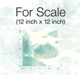 Wallpaper Water Lily Wallpaper // Blue