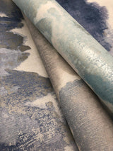 Wallpaper Water Lily Wallpaper // Grey