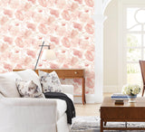 Wallpaper Watercolor Bouquet Wallpaper // Blush