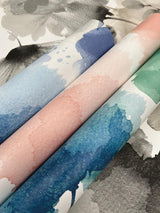 Wallpaper Watercolor Bouquet Wallpaper // Blush