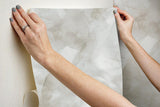 Wallpaper Watercolor Silks Peel & Stick Wallpaper // Neutral