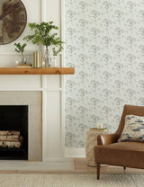 Wallpaper Wedding Band Wallpaper // Blue & Black