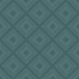 Wallpaper Weekends Diamond Sketch Wallpaper // Teal