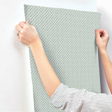 Wallpaper Wicker Weave Wallpaper // Green