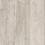 Wallpaper Wide Wooden Planks Wallpaper // Grey & Black